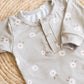 Henley Romper- Sage Daisy