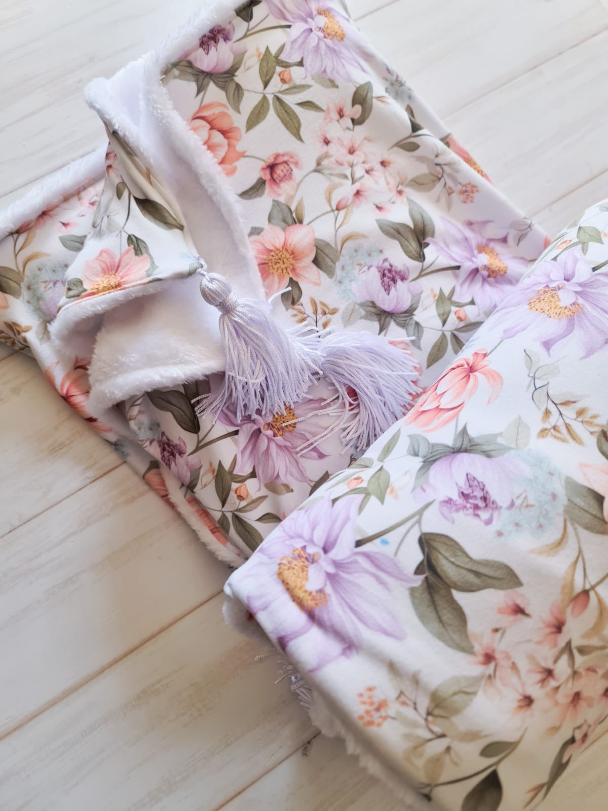 Double Layered Blanket- Plush Petals