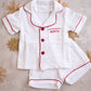 Kids Matching Christmas PJs- Muslin with personalisation