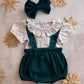 Evergreen Noel Romper set