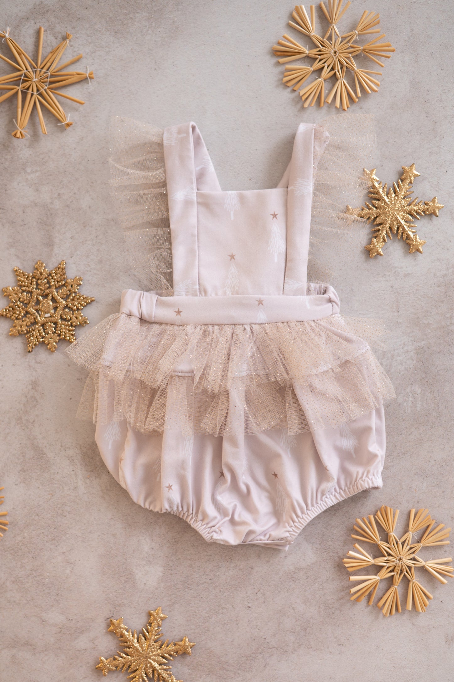 Tulle Christmas romper- Tinsel