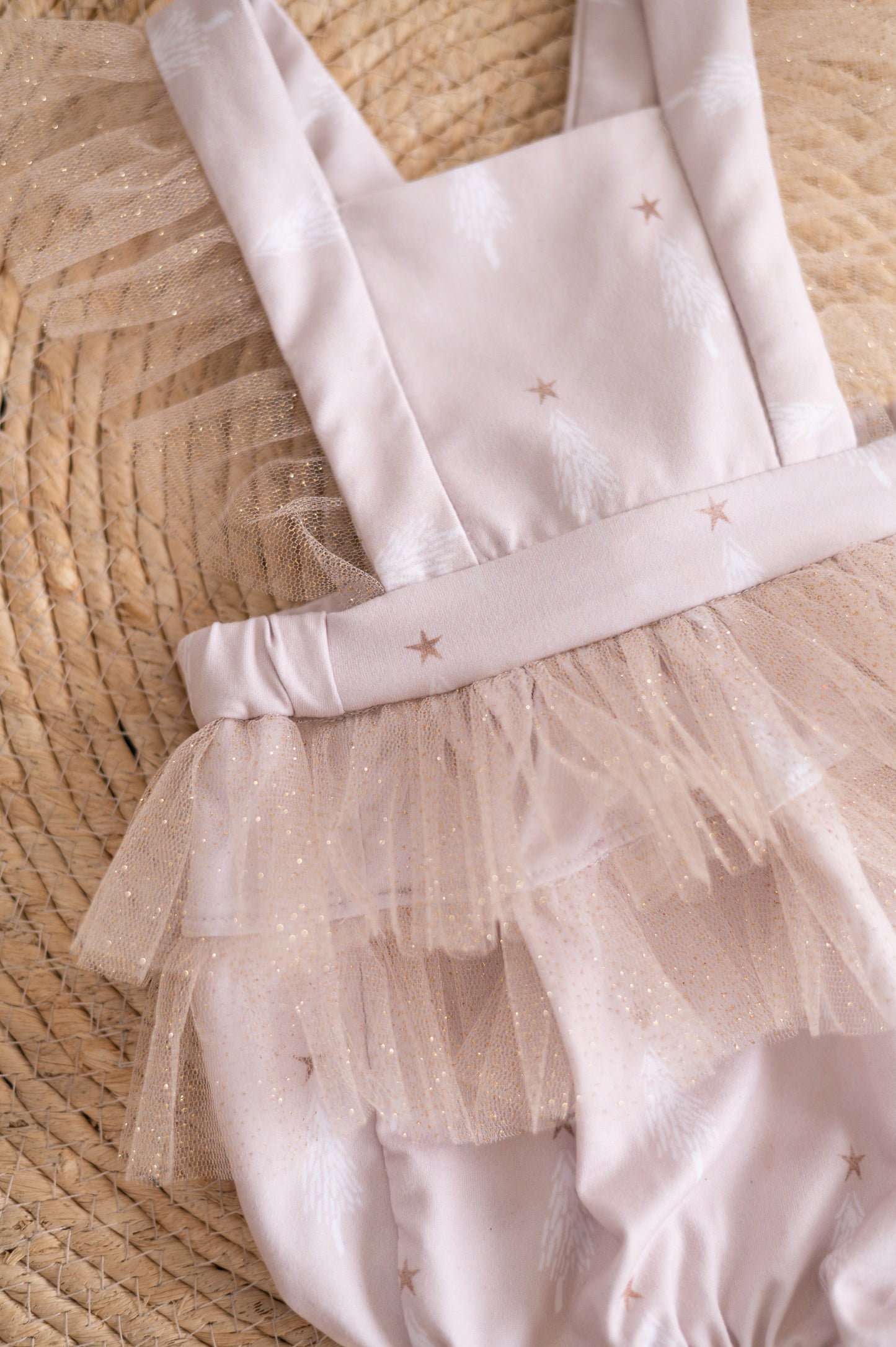 Tulle Christmas romper- Tinsel