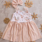 Cross over dress with tulle detail- Winter Deers