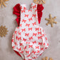 Big Bow Christmas Romper