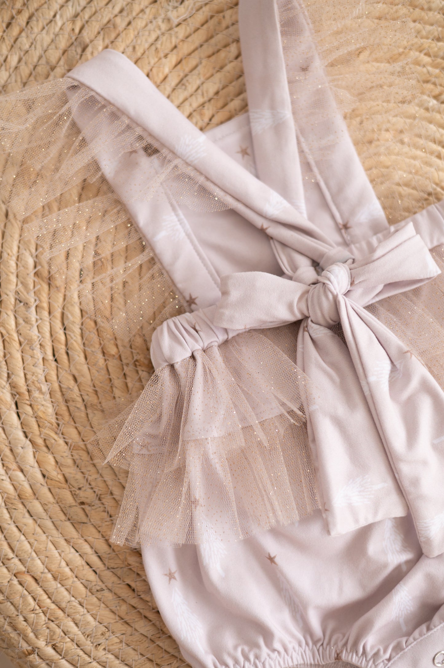 Tulle Christmas romper- Tinsel