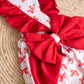 Big Bow Christmas Romper