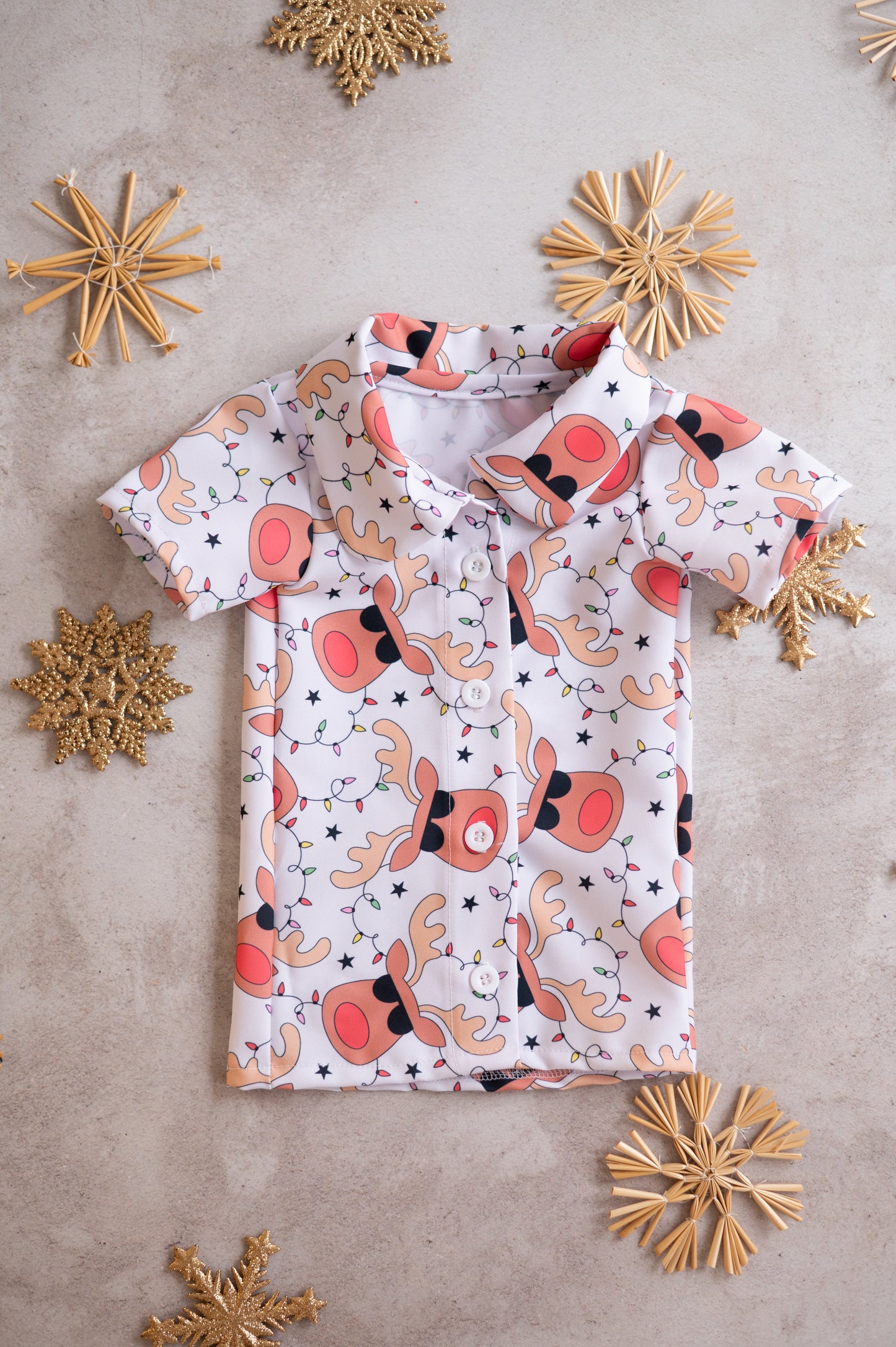 Button down Shirt- Deer Dude