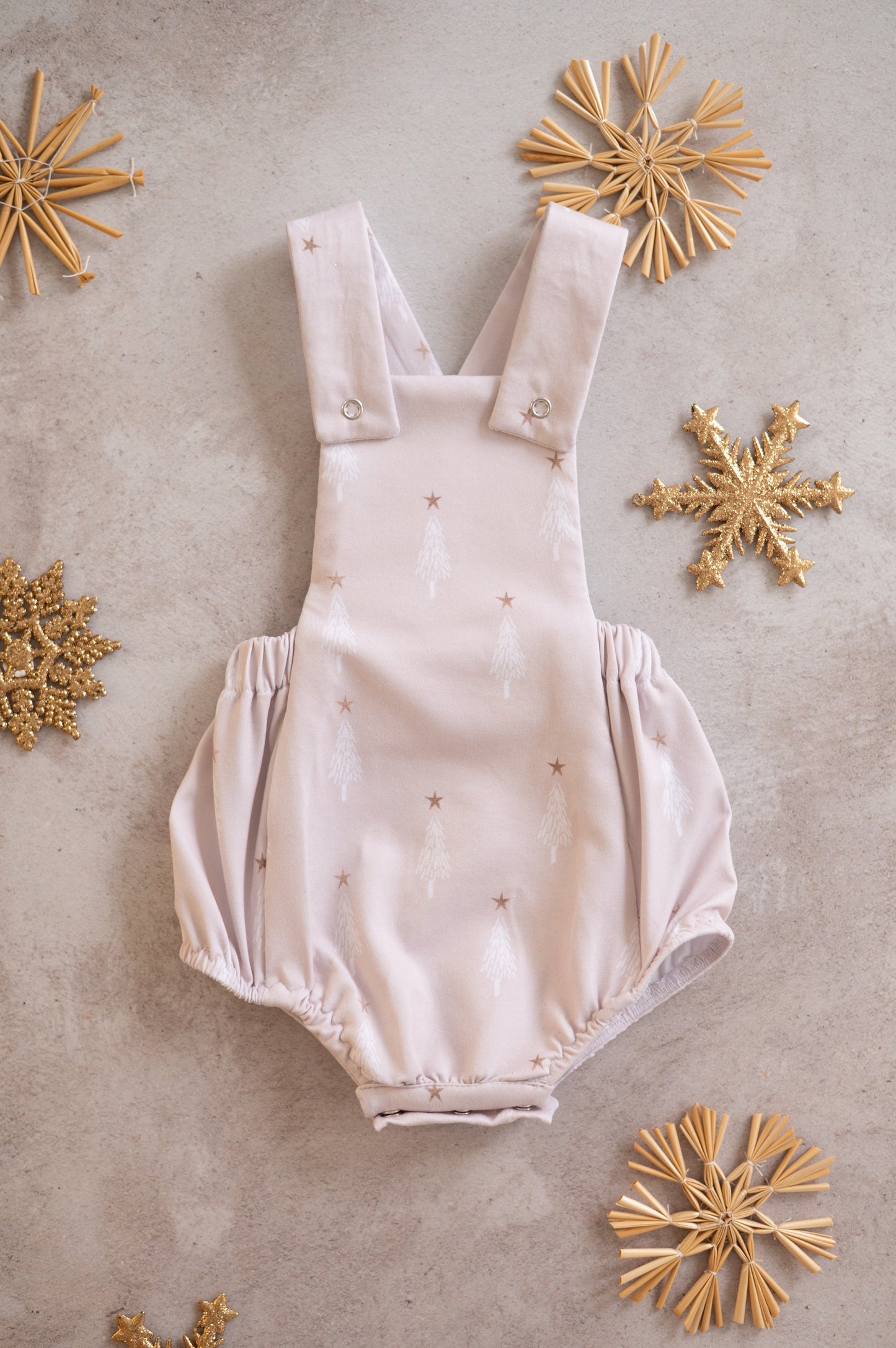 Classic Christmas romper- Tinsel