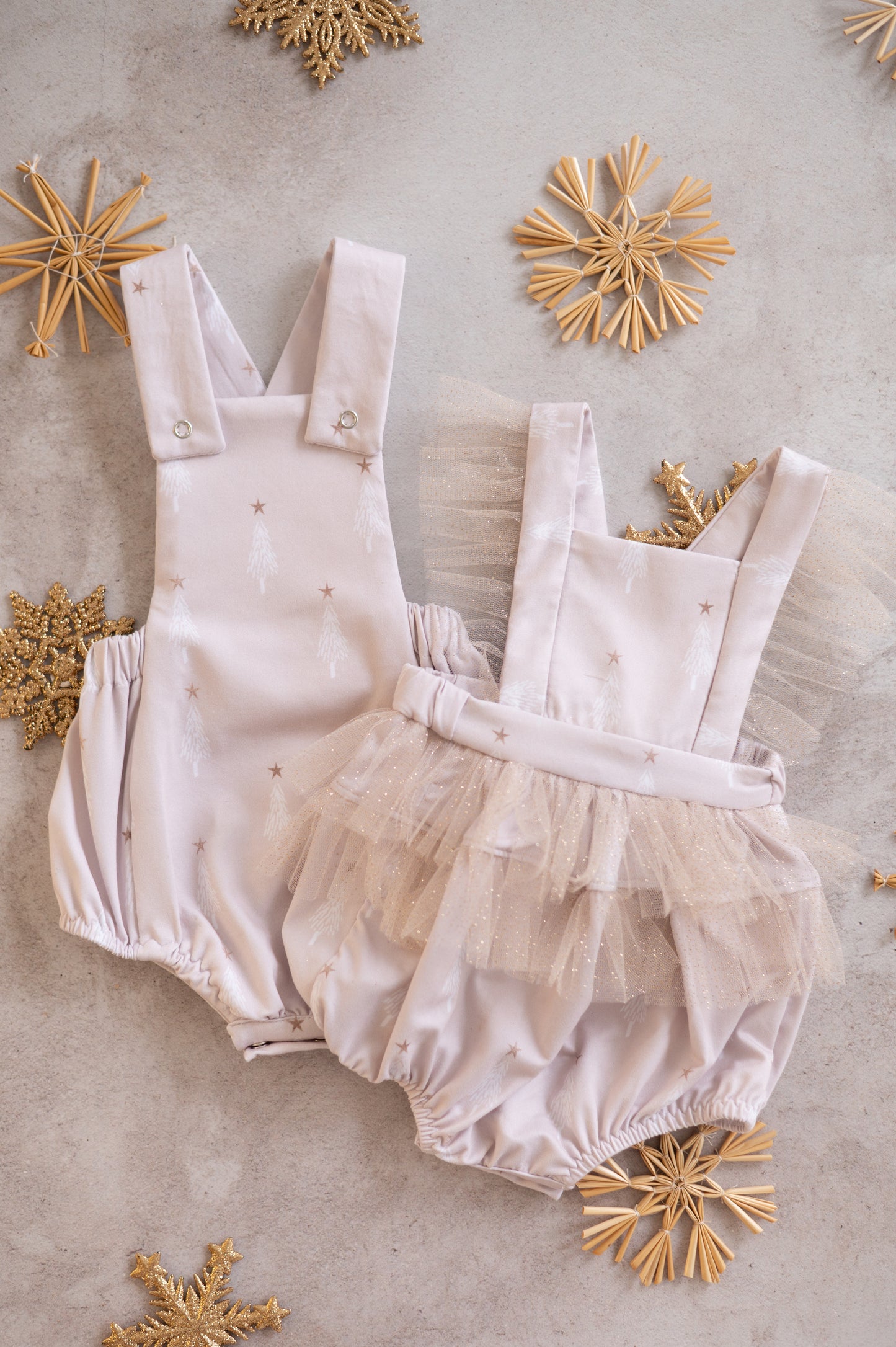 Tulle Christmas romper- Tinsel