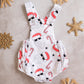 Classic Christmas romper- Cool Santa