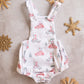 Christmas Romper - Santa Cars