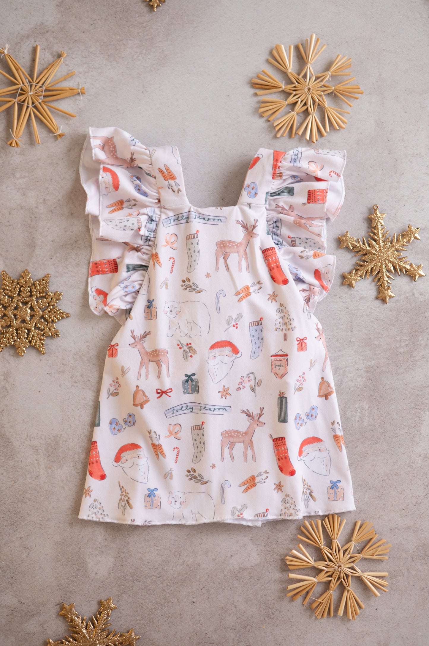 Flutter Christmas Dress- Jolly Season