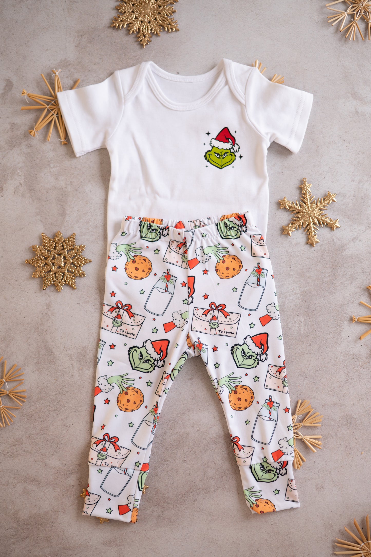 Mini Grinch PJ set