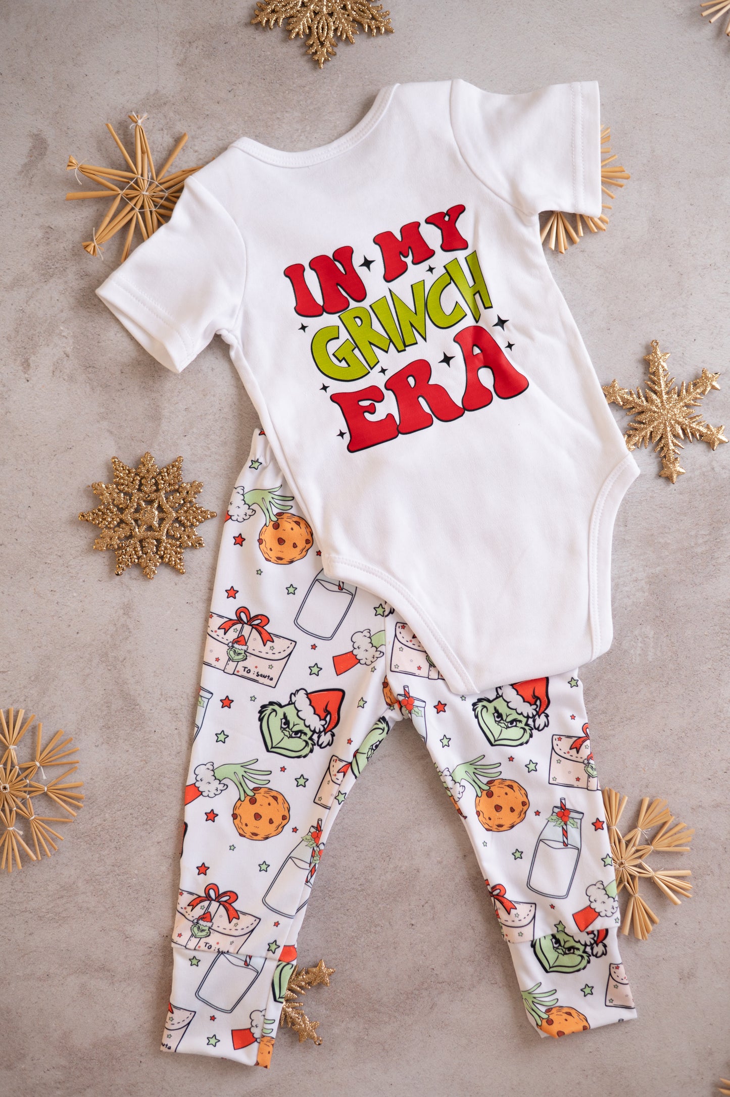 Mini Grinch PJ set