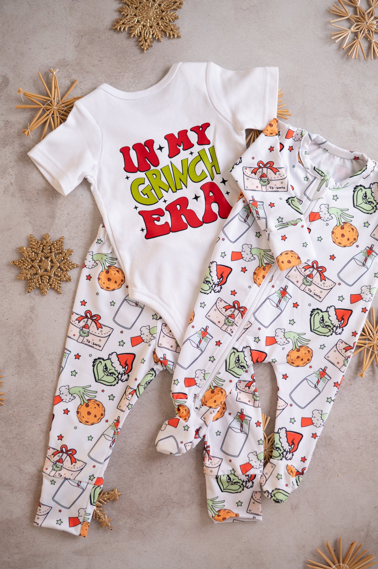 Mini Grinch PJ set