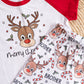 Reindeer Matching PJs- Brother/Sister/Baby