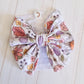 Big Bow Headband- Retro Flowers