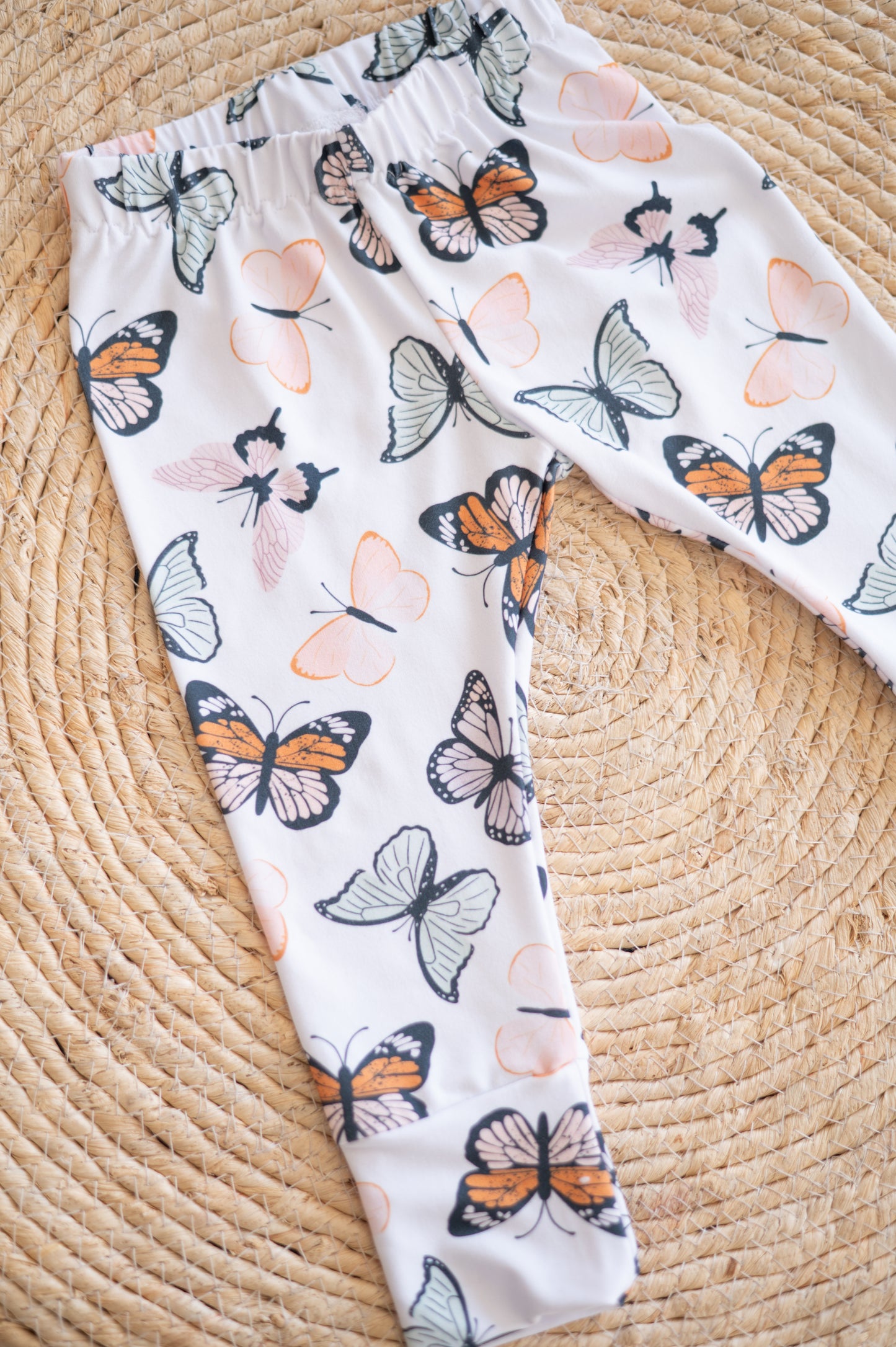 Leggings-Colorful Butterflies