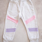 Color Block Sweater- Pink, Lilac and Grey