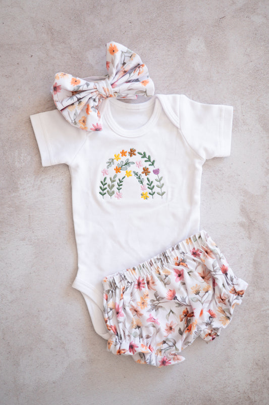 3 Piece- Wildflower Embroidery Set