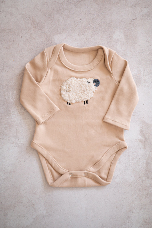 Sheep Applique Bodysuit
