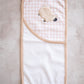 Burp Cloth- Sheep applique