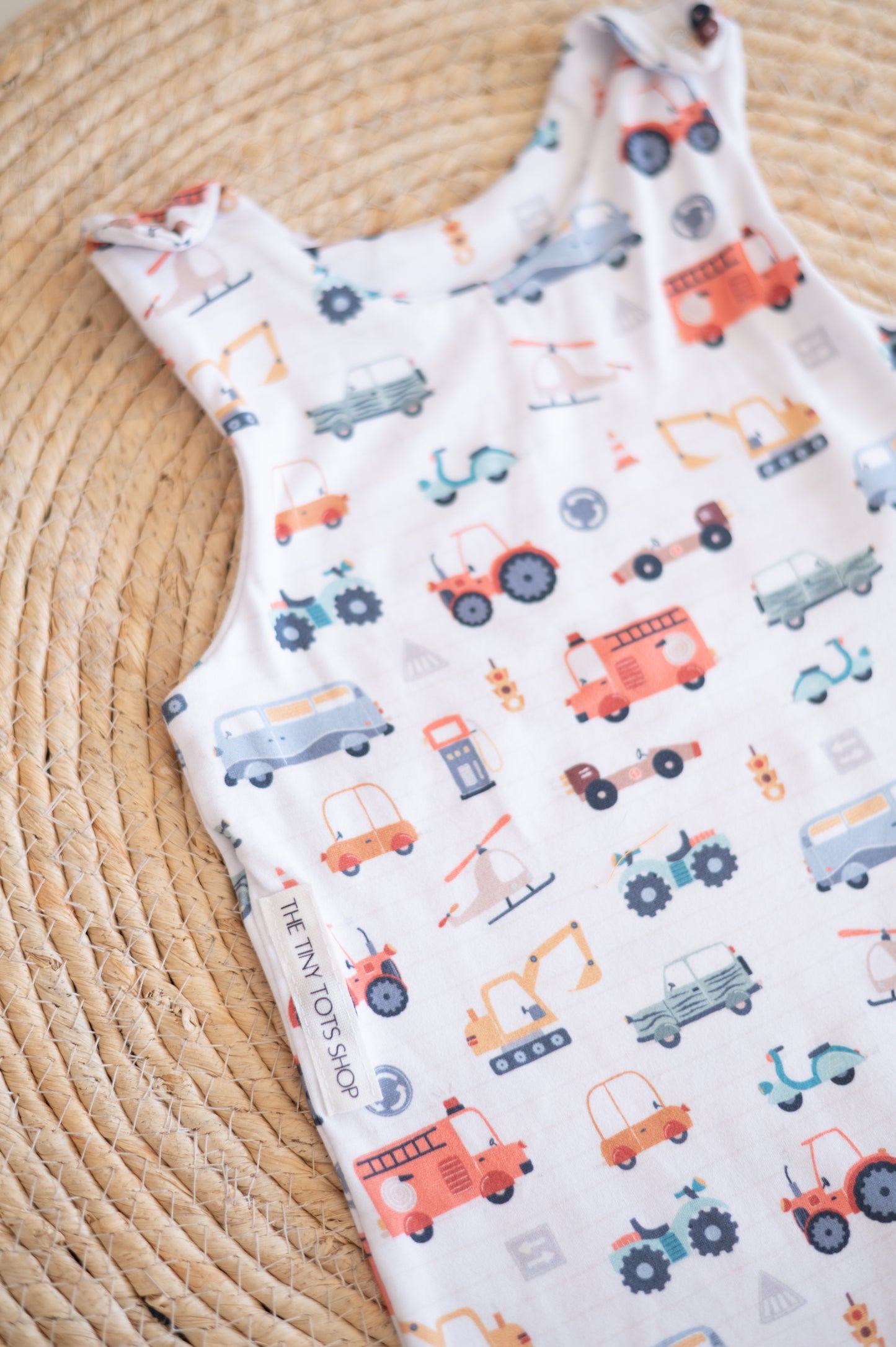 Summer Romper- Everything Wheels