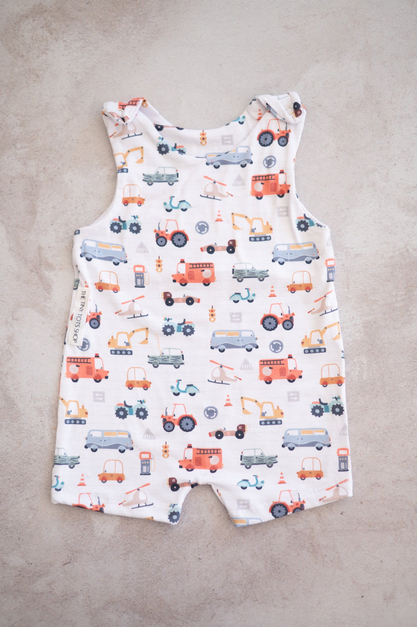 Summer Romper- Everything Wheels