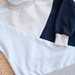 Color Block Tracksuit set- Navy, Light blue and Grey
