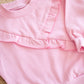 Frilly Sweater- Pastel Pink