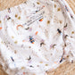 Bees and Wildflower embroidery set