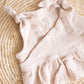 Tie knot summer set-Beige