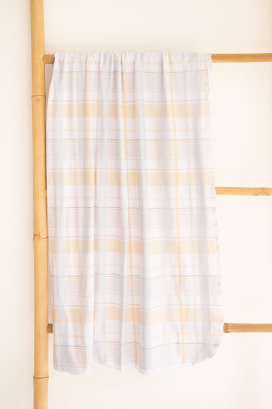 Swaddle set- Checkered Pastel