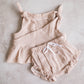 Tie knot summer set-Beige