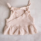 Tie knot summer set-Beige