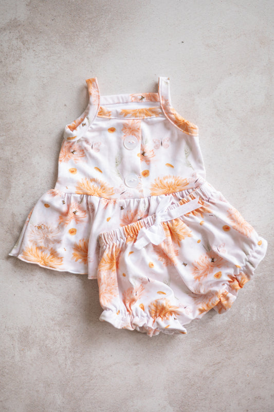 Cami 2 piece set-Summer Meadow