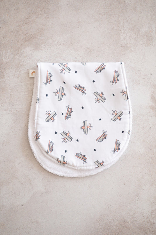 Burp Cloth- Vintage Planes