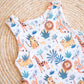 Summer Romper- Safari Animals