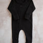 Zippy Grow (only)- Black Rib Knit