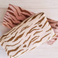 Muslin Swaddle Blanket- Pink Tiger