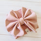 Big Bow Headband- Blush