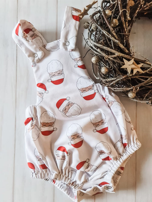 Christmas romper- Santa