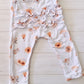 Leggings with Frilly detail- Autumn Delight