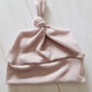 Tie Knot Beanie- Dusty Pink