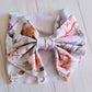 Big Bow Headband- Plush Petals