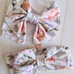 Big Bow Headband- Plush Petals