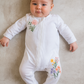 Embroidered Floral Zippy