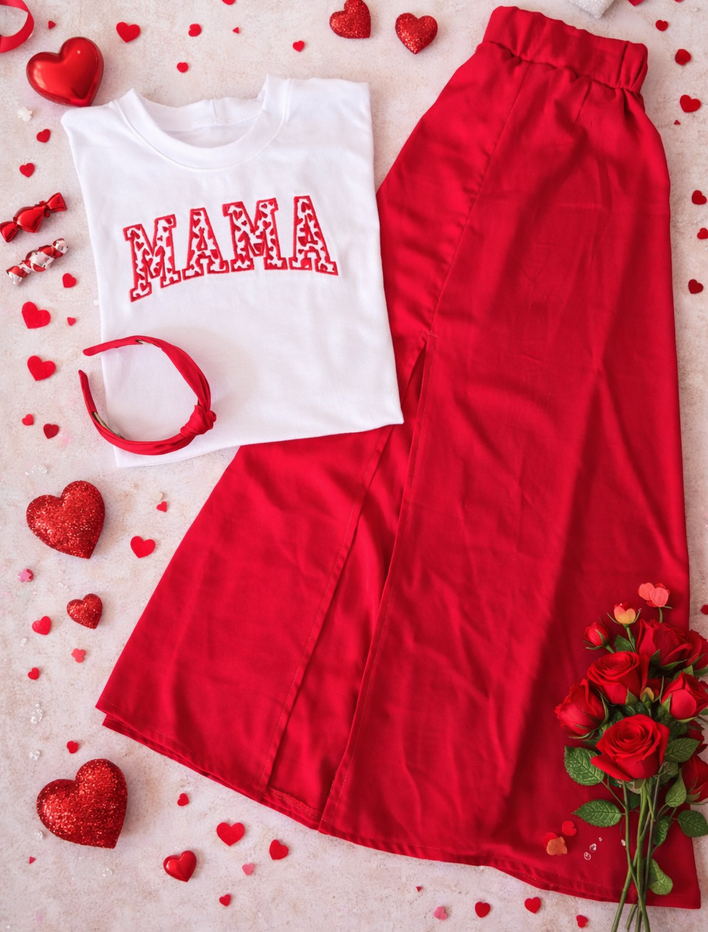 Matching Mommy and Me Valentines set (MAMA)