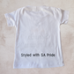 S is for Sout African embroidered T shirt (only) Unisex
