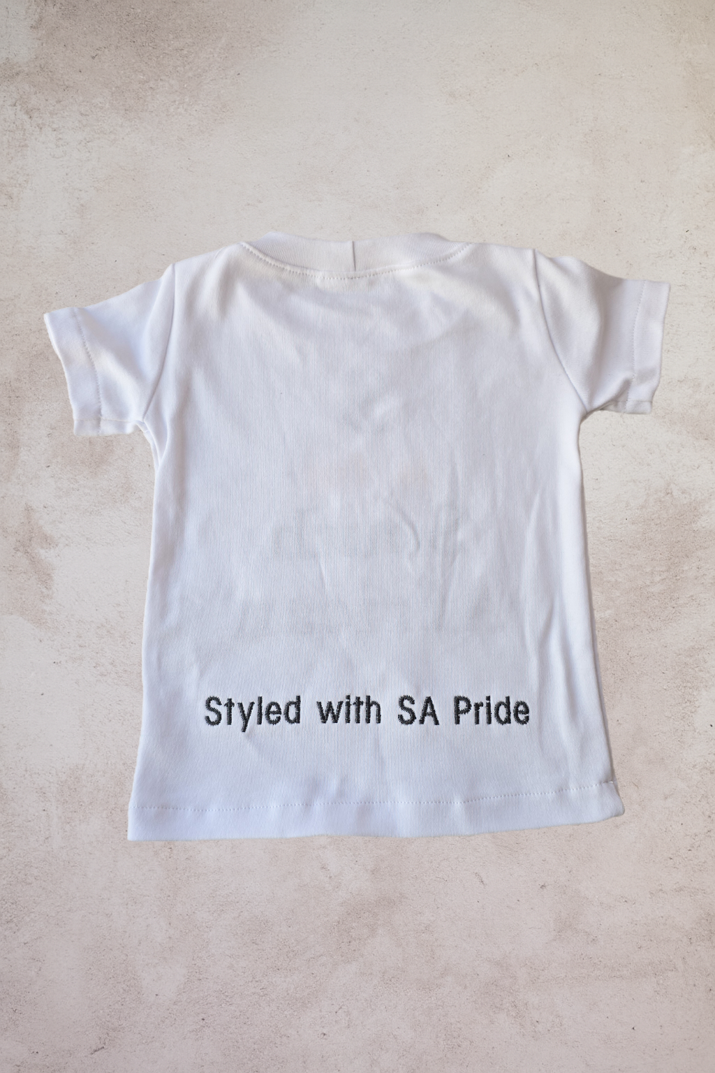 S is for Sout African embroidered T shirt (only) Unisex